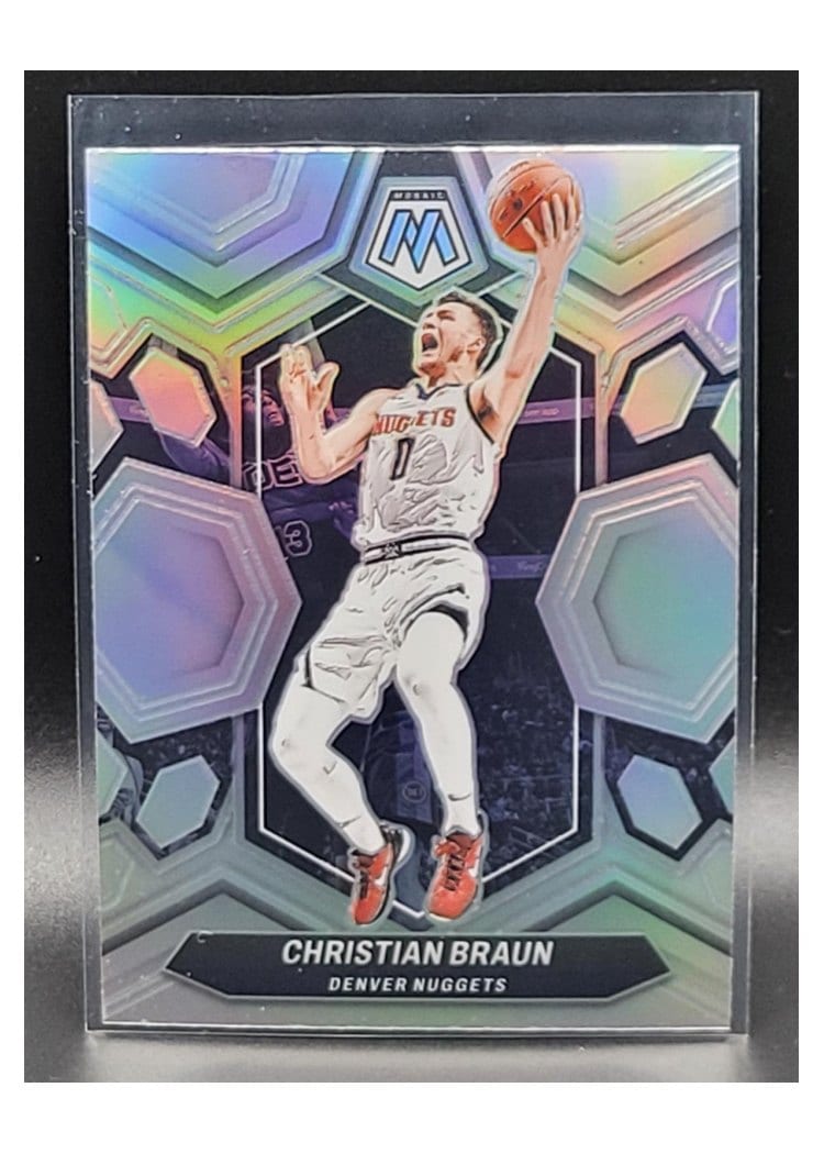2023-24 Panini Mosaic Base Set Christian Braun #168 card