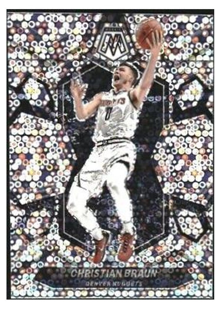 2023-24 Panini Mosaic Base Set Christian Braun #168 card