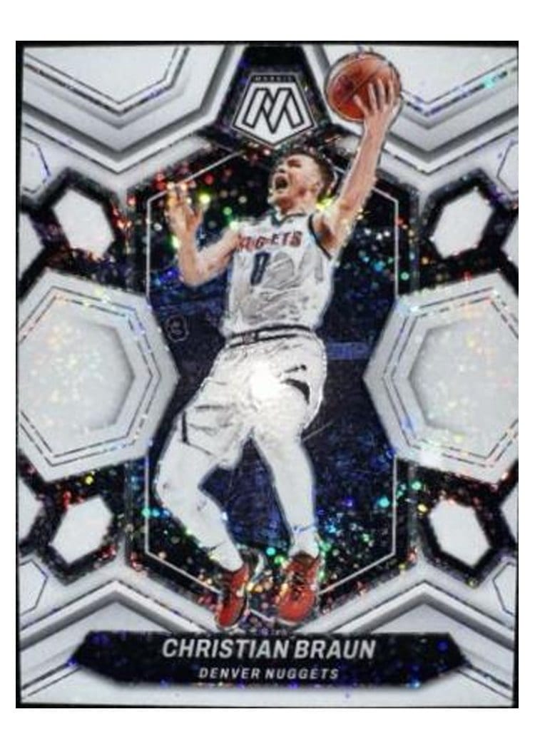 2023-24 Panini Mosaic Base Set Christian Braun #168 card