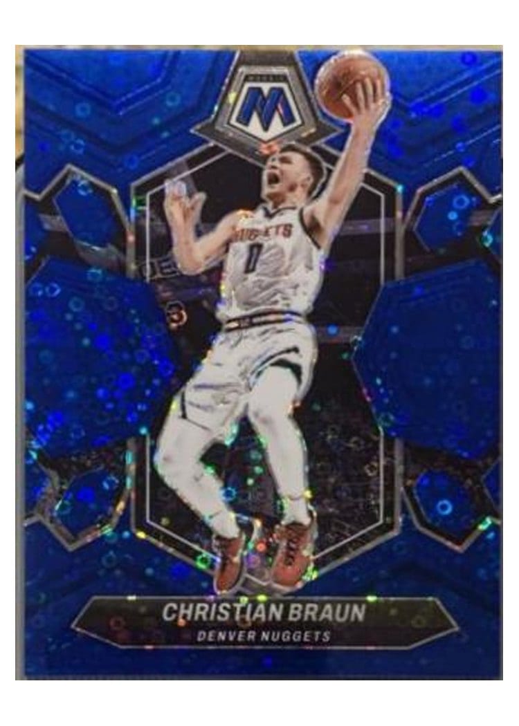 2023-24 Panini Mosaic Base Set Christian Braun #168 card