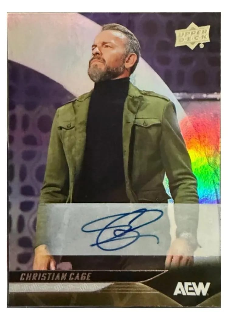 2025 Upper Deck AEW Christian Cage #5 card