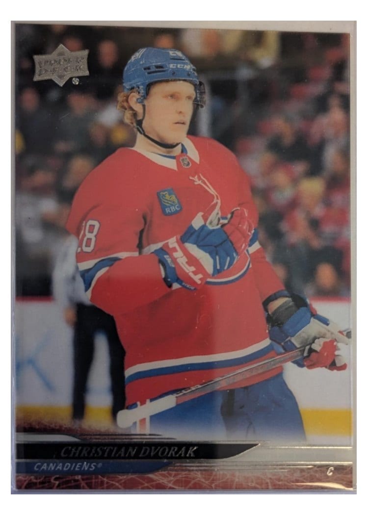 2024-25 Upper Deck Base Set Christian Dvorak #571 card