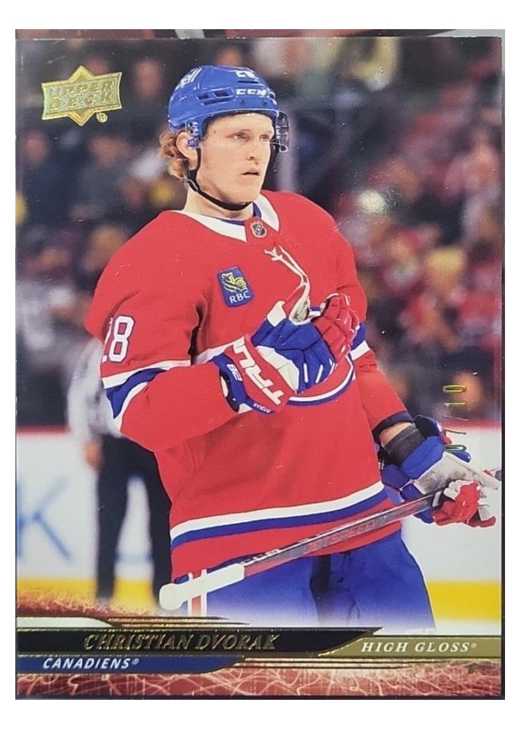 2024-25 Upper Deck Base Set Christian Dvorak #571 card