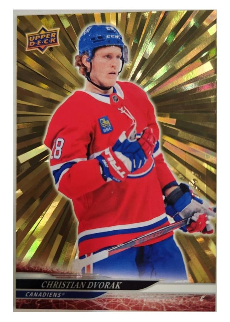2024-25 Upper Deck Base Set Christian Dvorak #571 card