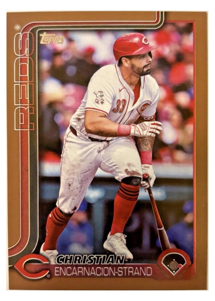 2025 Topps Base Set Christian Encarnacion-Strand Gold #4 card