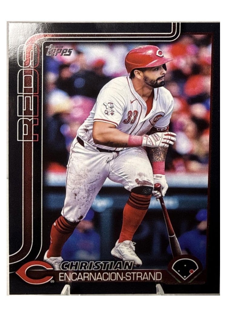 2025 Topps Base Set Christian Encarnacion-Strand Black #4 card