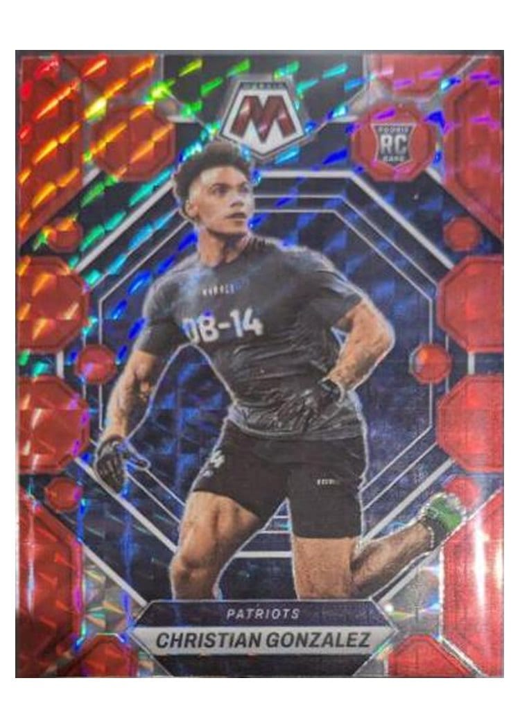 2023 Panini Mosaic Base Set Christian Gonzalez #300 card