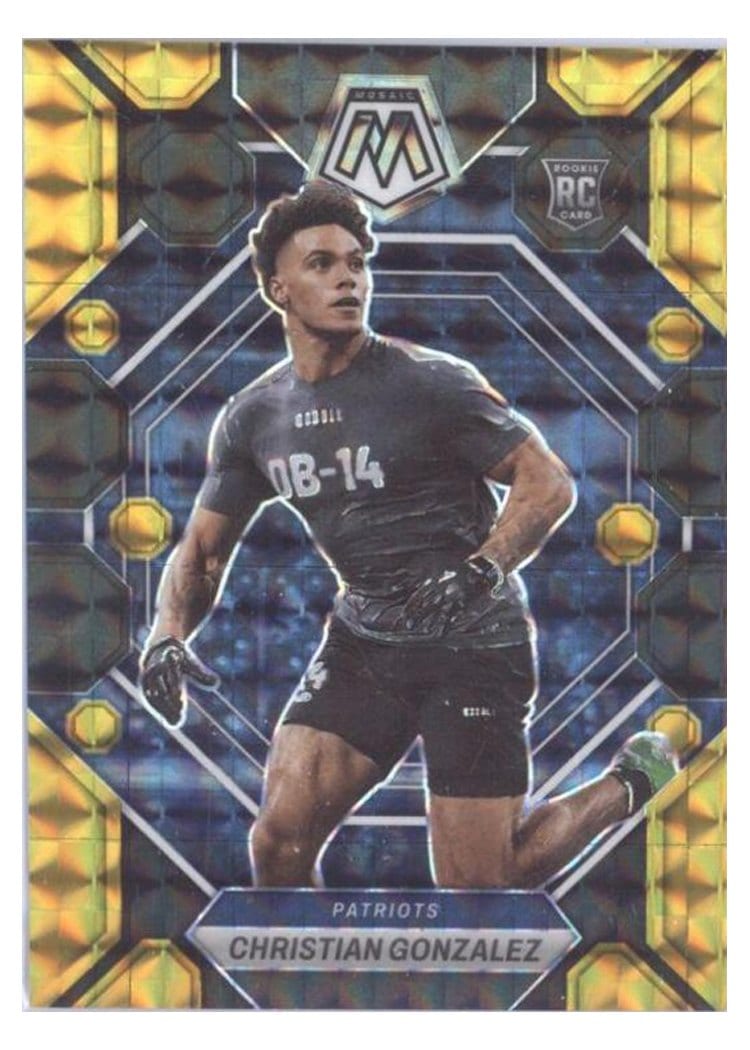 2023 Panini Mosaic Base Set Christian Gonzalez #300 card