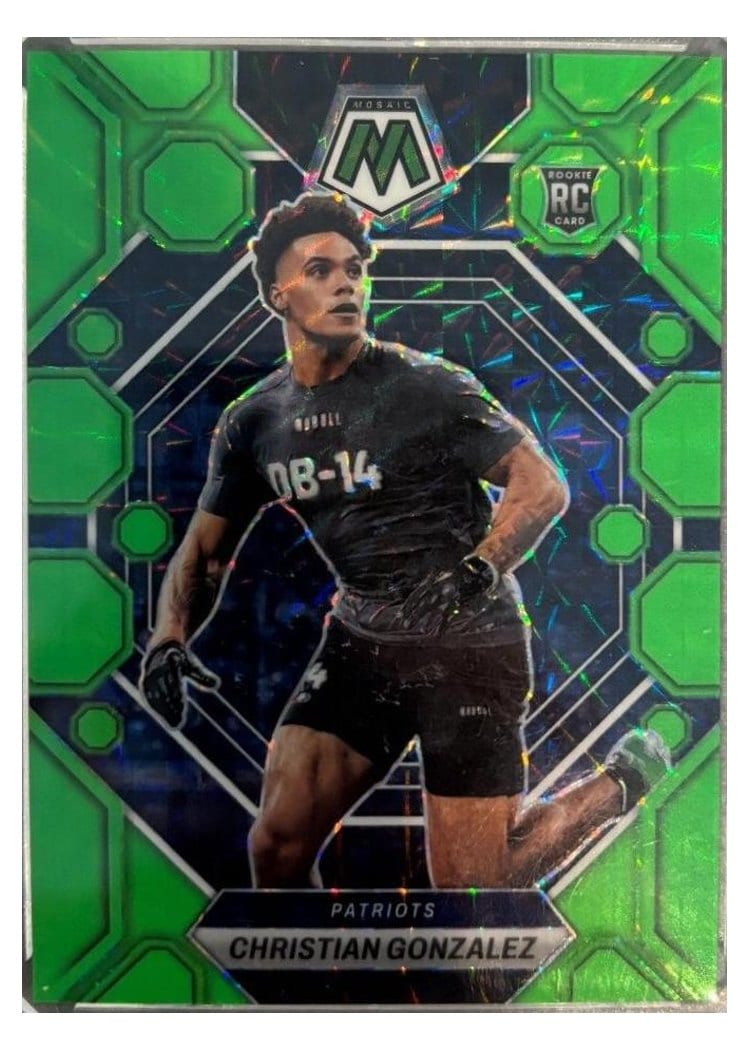 2023 Panini Mosaic Base Set Christian Gonzalez #300 card