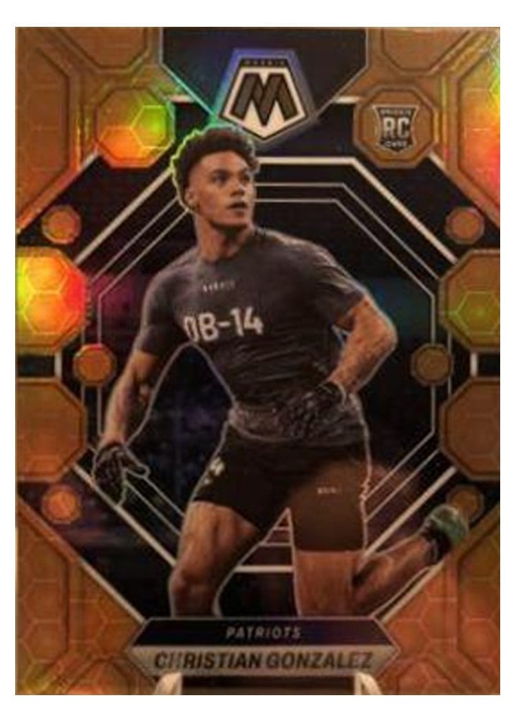 2023 Panini Mosaic Base Set Christian Gonzalez #300 card