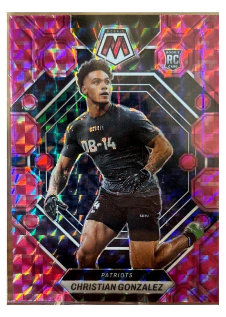 2023 Panini Mosaic Base Set Christian Gonzalez #300 card