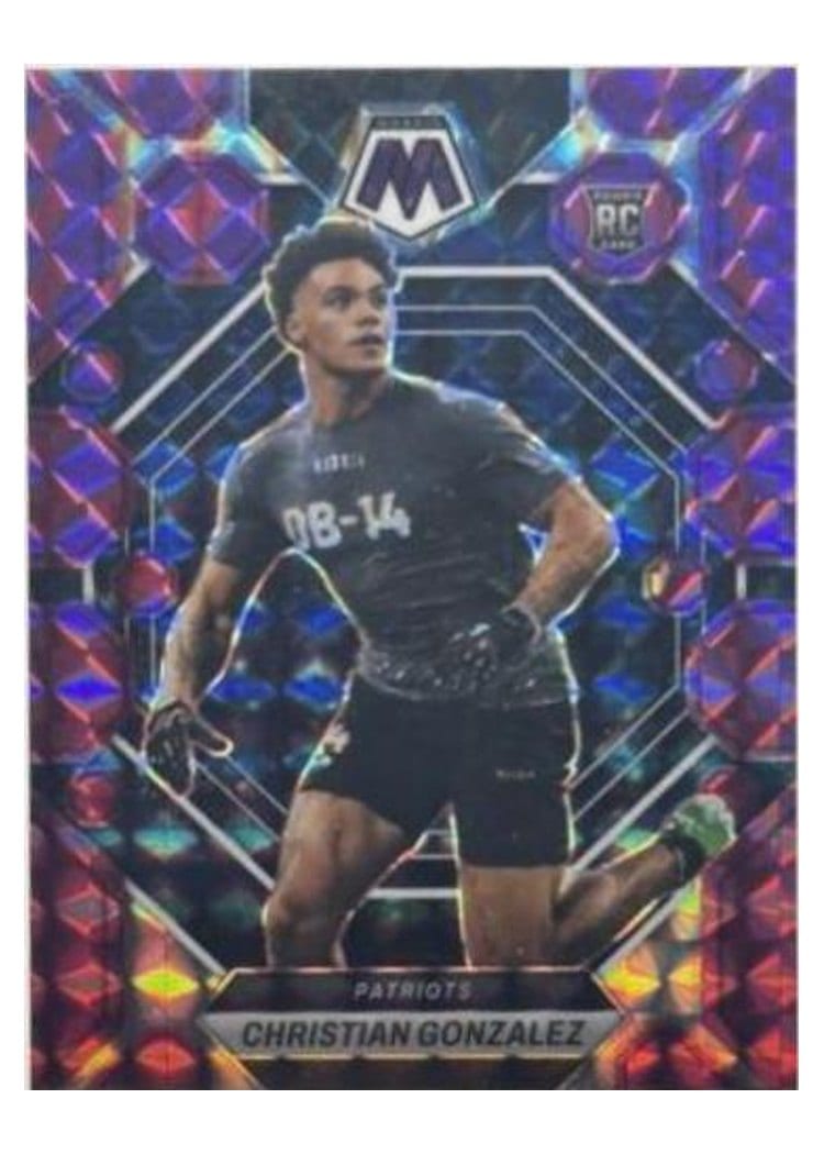 2023 Panini Mosaic Base Set Christian Gonzalez #300 card