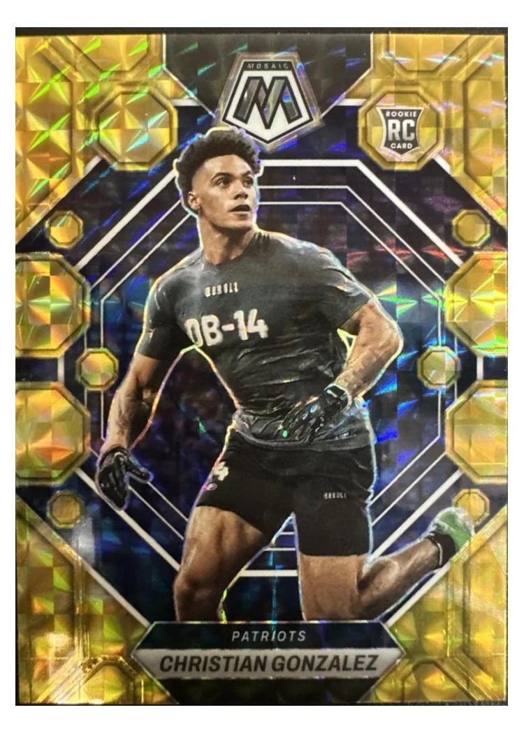2023 Panini Mosaic Base Set Christian Gonzalez #300 card