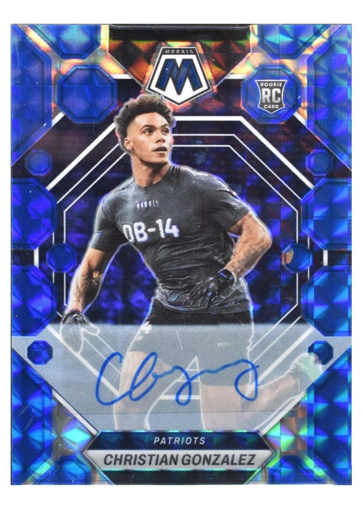 2023 Panini Mosaic Base Set Christian Gonzalez #300 card