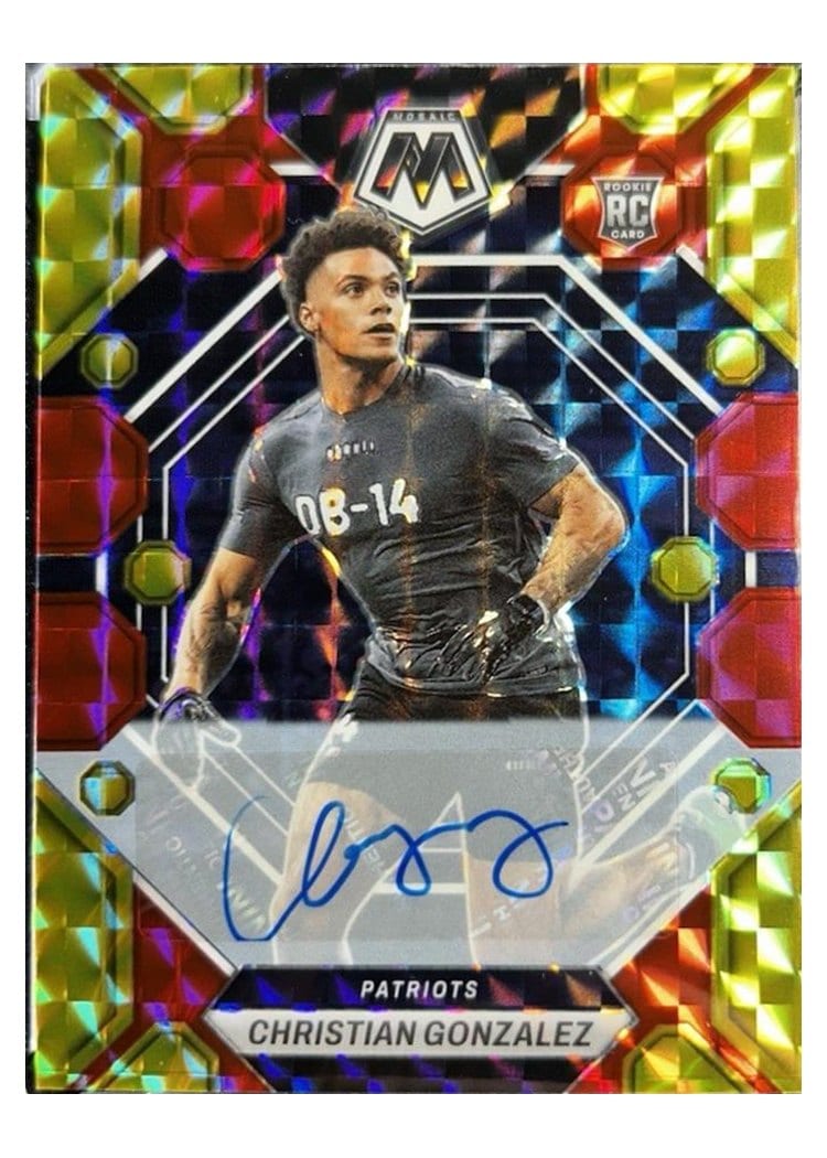 2023 Panini Mosaic Base Set Christian Gonzalez #300 card