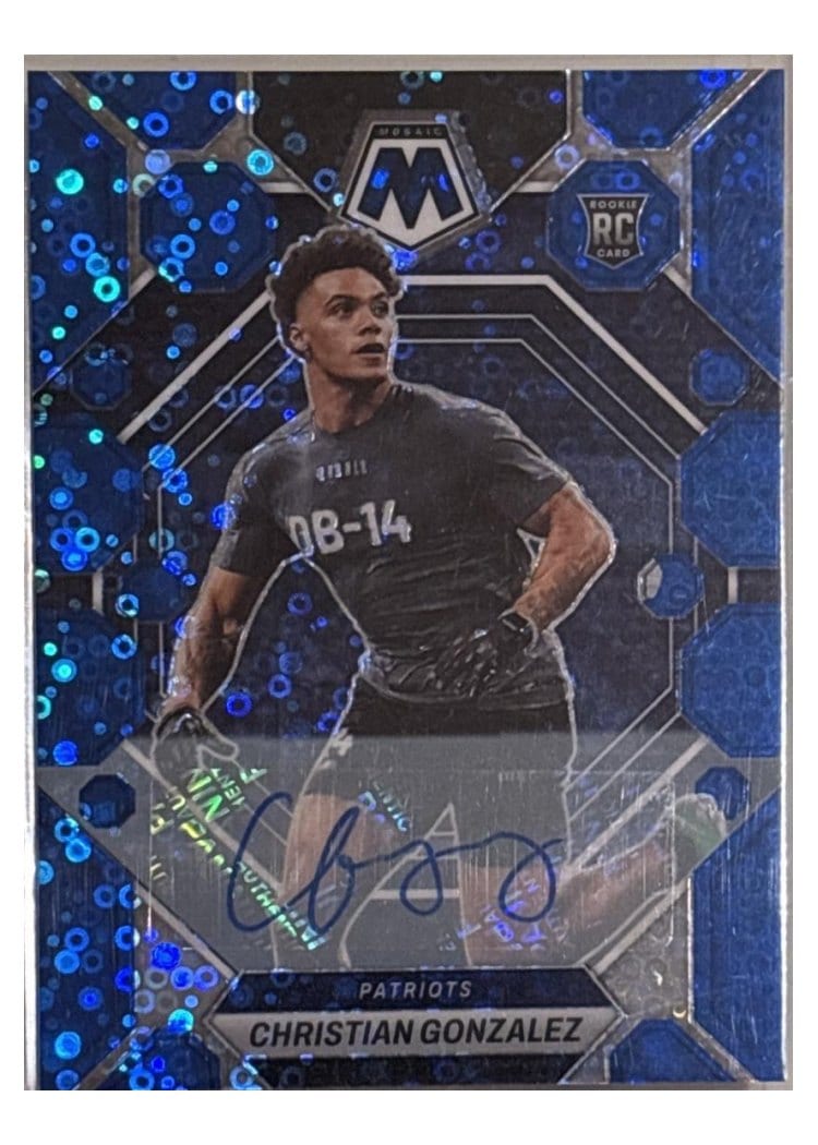 2023 Panini Mosaic Base Set Christian Gonzalez #300 card