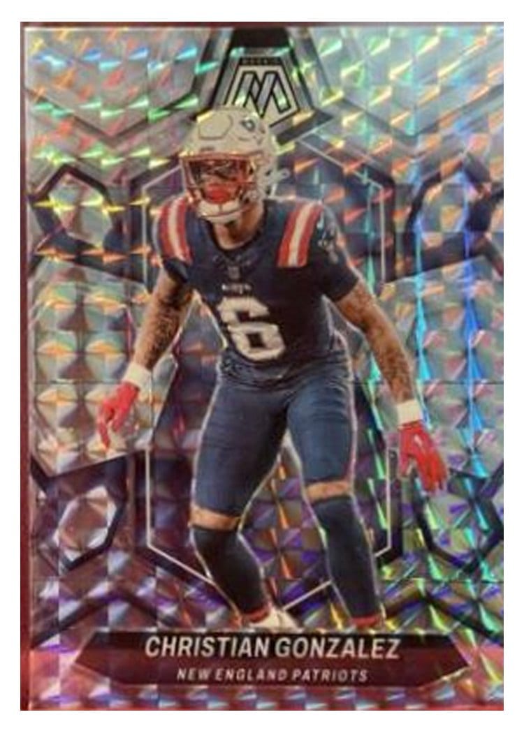 2024 Panini Mosaic Base Set Christian Gonzalez #154 card