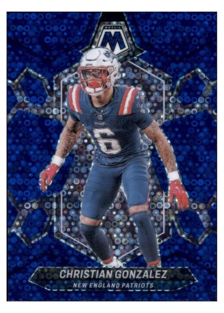 2024 Panini Mosaic Base Set Christian Gonzalez #154 card
