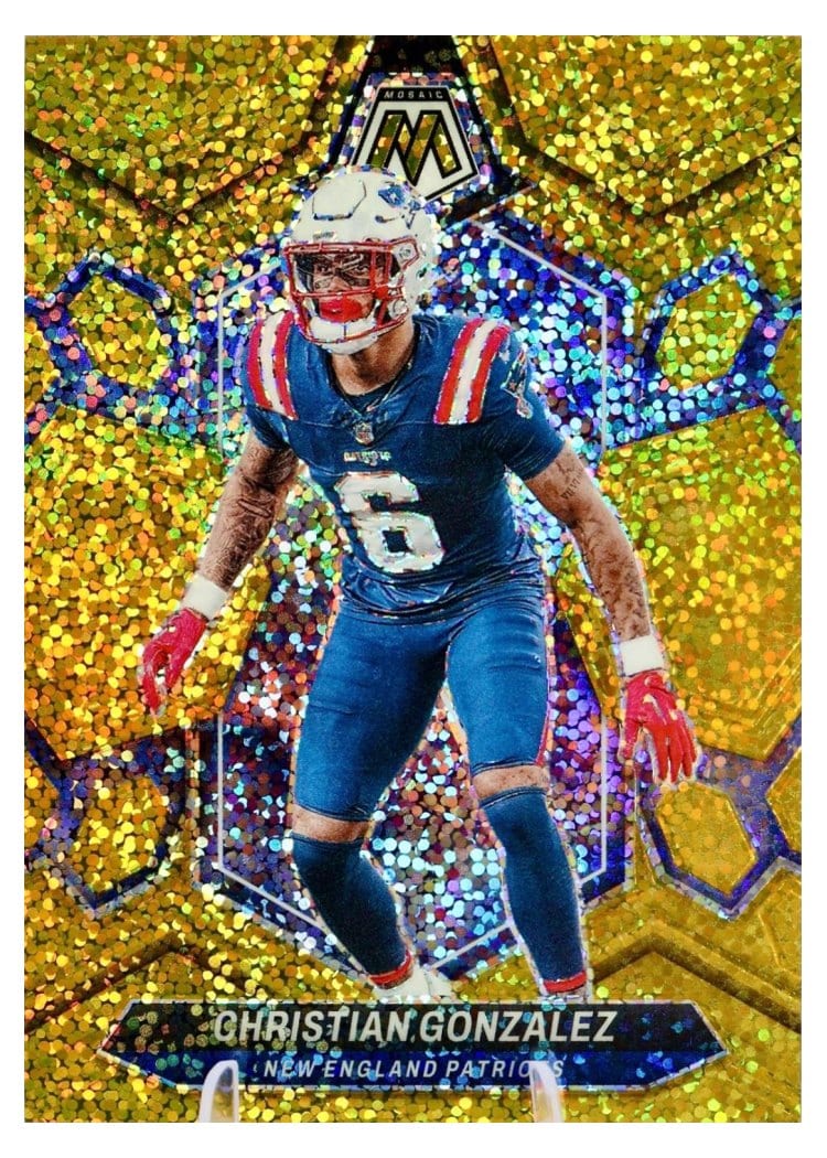 2024 Panini Mosaic Base Set Christian Gonzalez #154 card