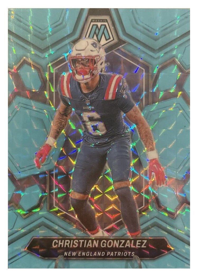 2024 Panini Mosaic Base Set Christian Gonzalez #154 card