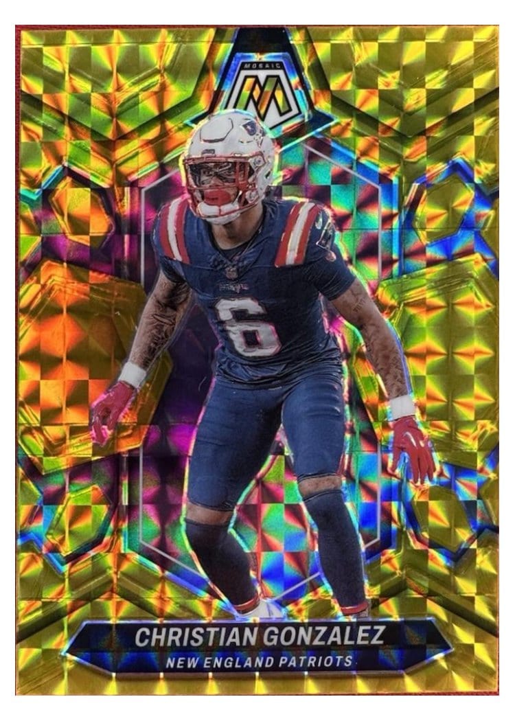 2024 Panini Mosaic Base Set Christian Gonzalez #154 card