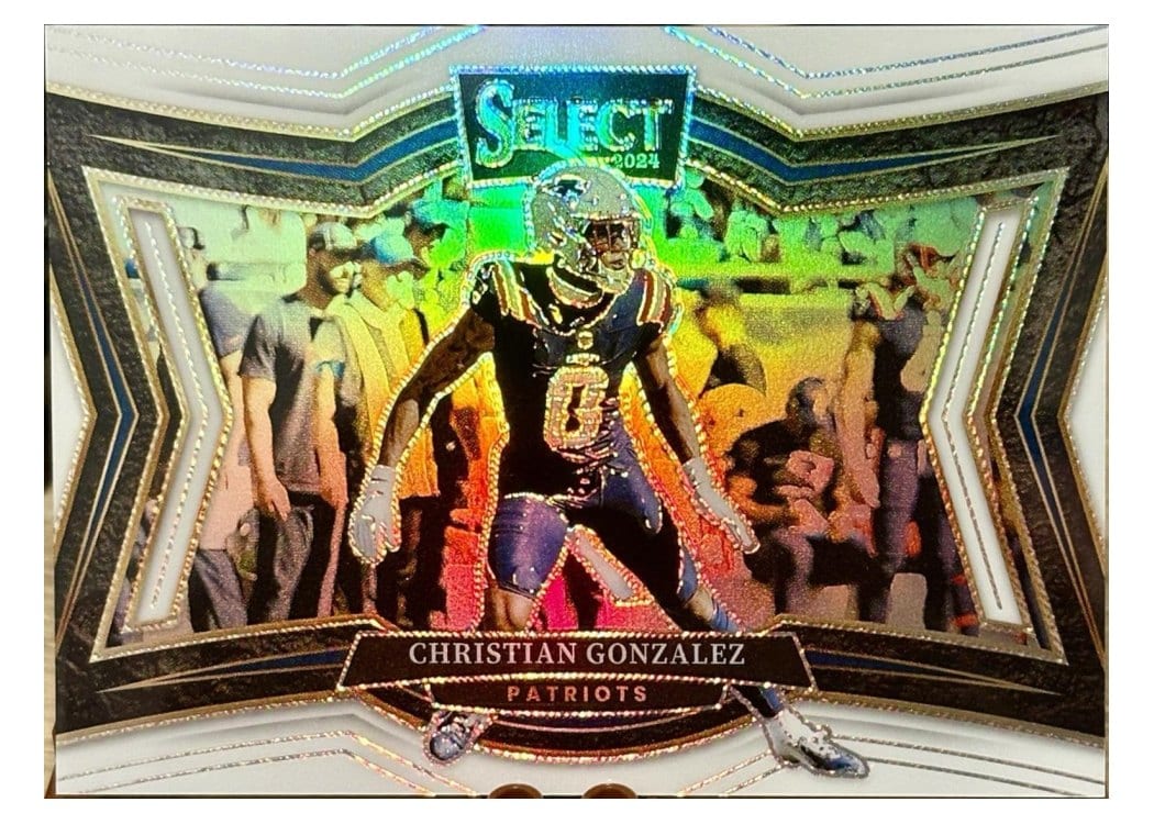 2024 Panini Select Base Set Christian Gonzalez White Prizm #419 card