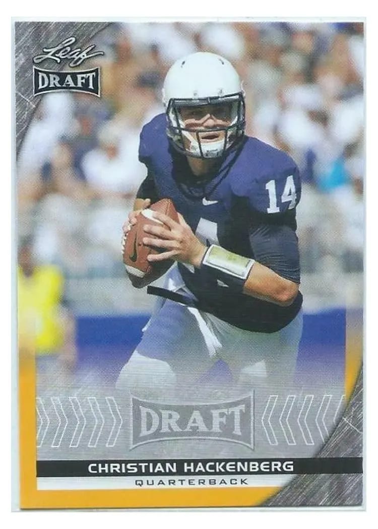 2016 Leaf Draft Christian Hackenberg #15 card