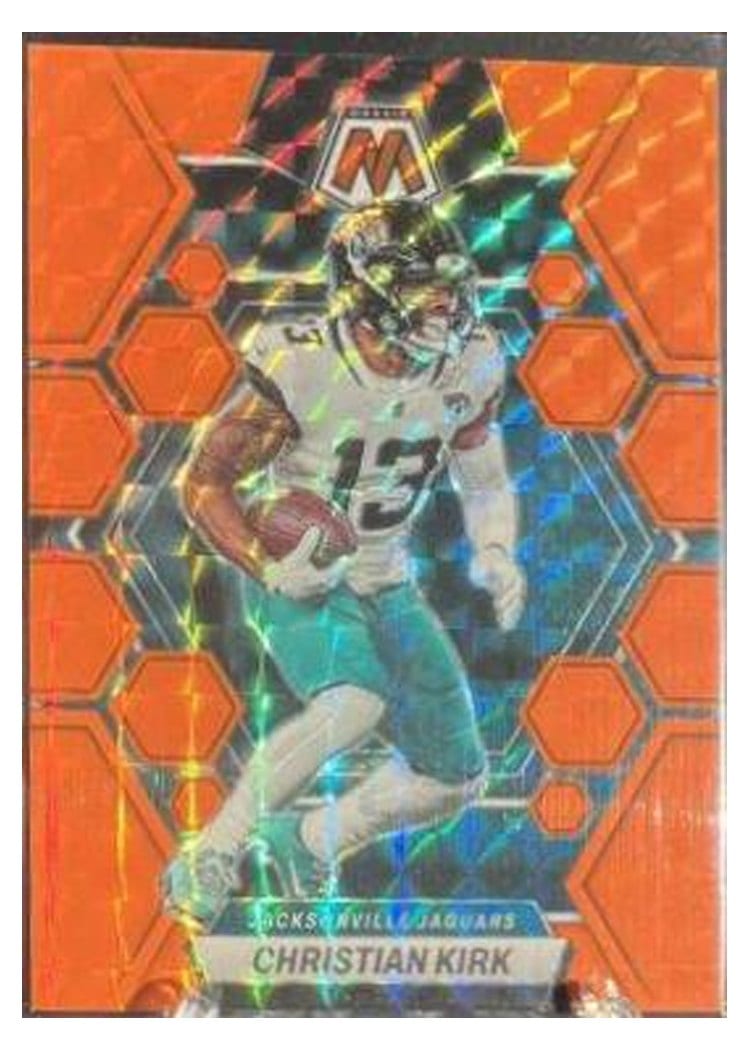 2023 Panini Mosaic Base Set Christian Kirk Orange Fluorescent #105 card