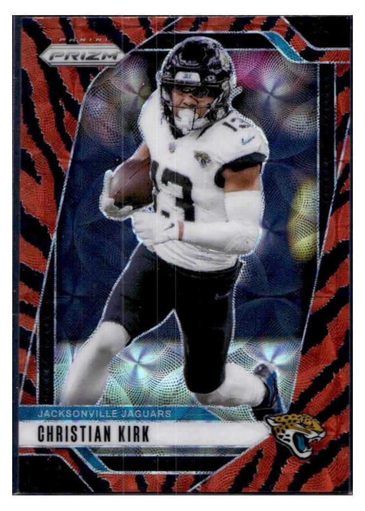2024 Panini Prizm Base Set Christian Kirk Choice Tiger Stripe #131 card