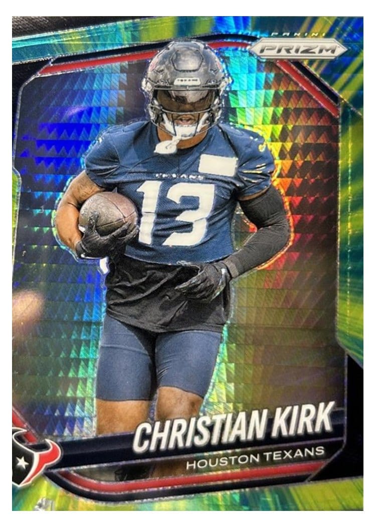 2025 Panini Prizm Base Set Christian Kirk #3 card