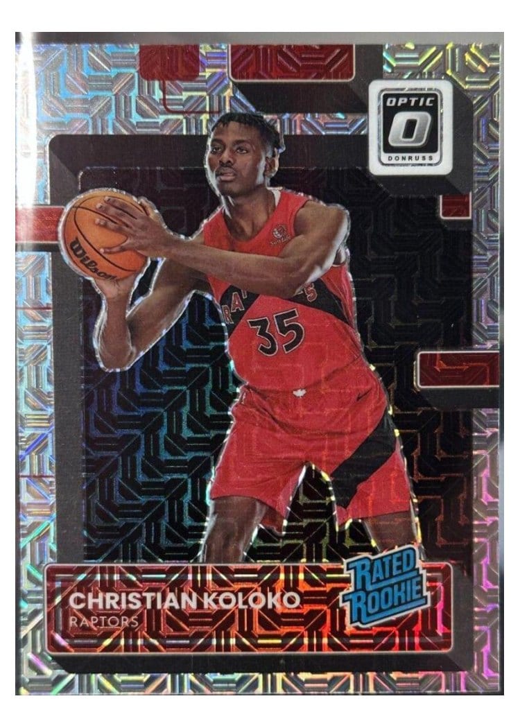 2022-23 Donruss Optic Base Set Christian Koloko #212 card