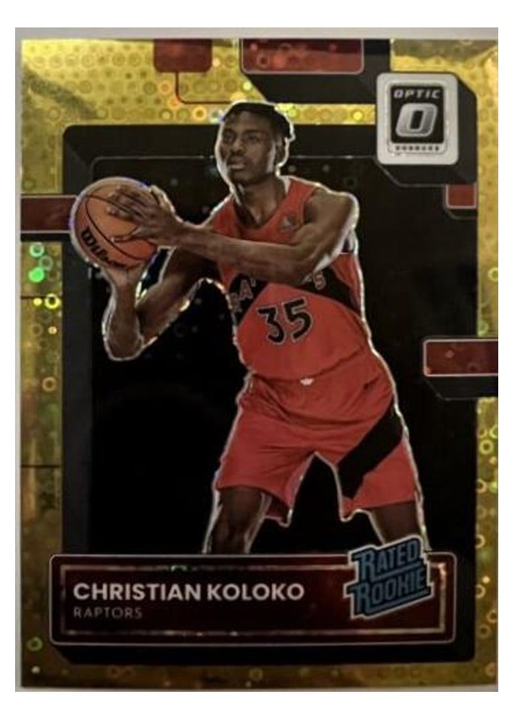 2022-23 Donruss Optic Base Set Christian Koloko #212 card
