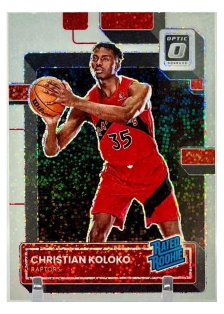 2022-23 Donruss Optic Base Set Christian Koloko #212 card