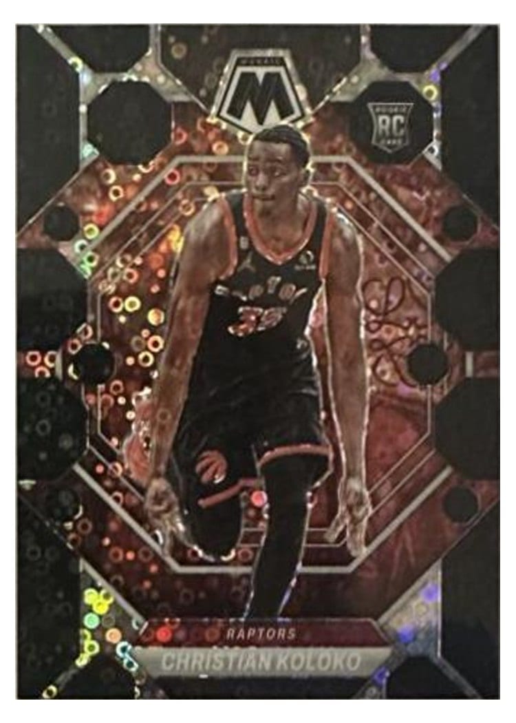2022-23 Panini Mosaic Base Set Christian Koloko #233 card