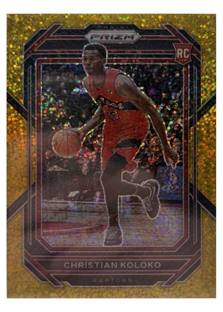 2022-23 Panini Prizm Base Set Christian Koloko #265 card