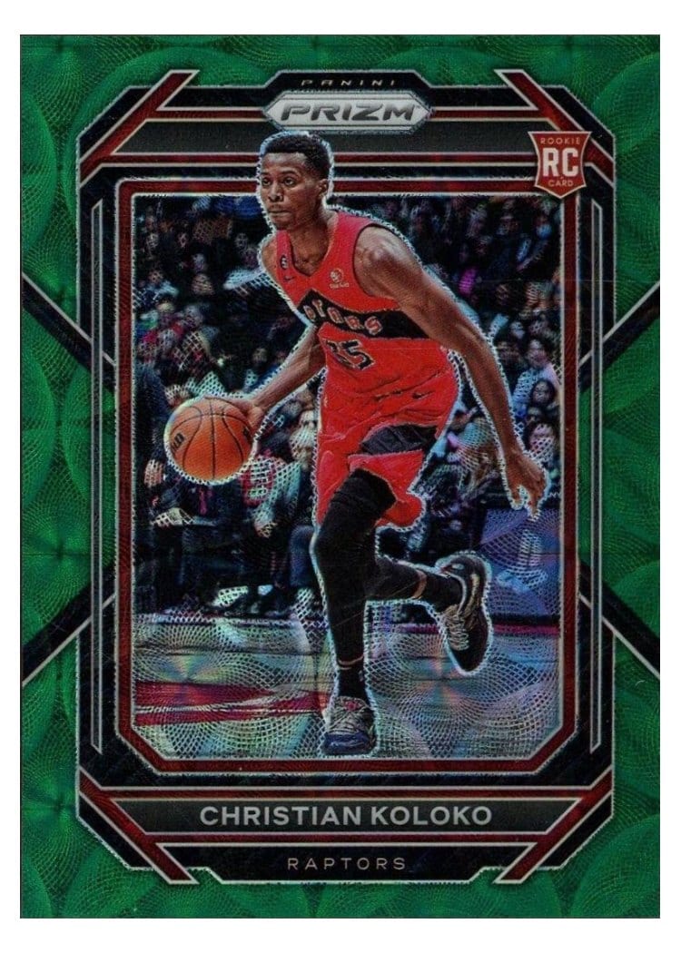 2022-23 Panini Prizm Base Set Christian Koloko #265 card