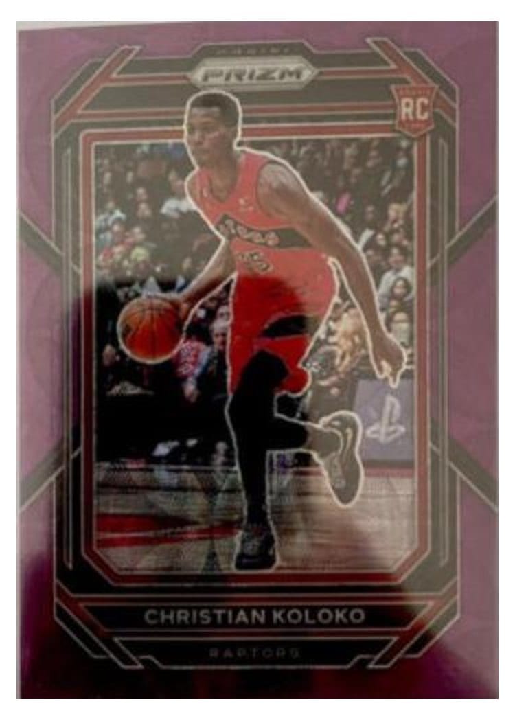2022-23 Panini Prizm Base Set Christian Koloko #265 card