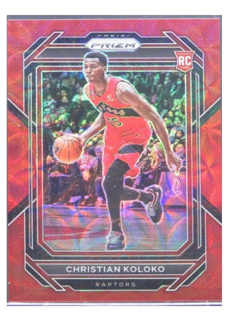 2022-23 Panini Prizm Base Set Christian Koloko #265 card