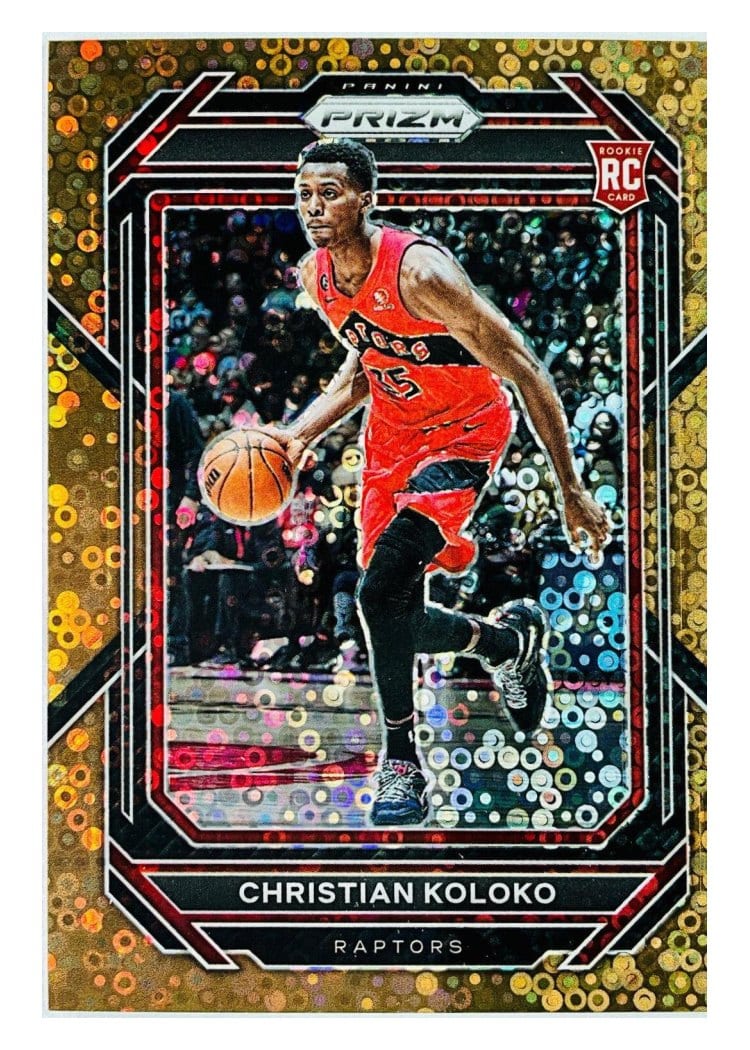 2022-23 Panini Prizm Base Set Christian Koloko #265 card