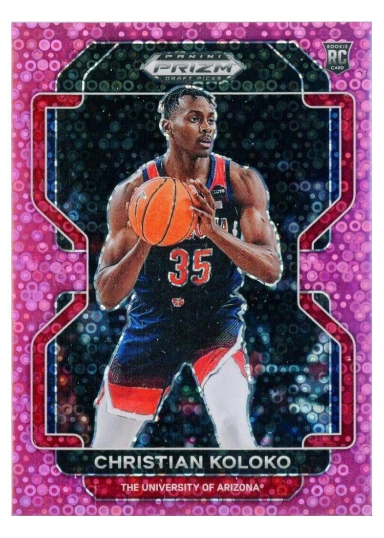 2022-23 Panini Prizm Base Set Christian Koloko #265 card