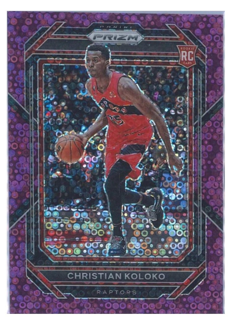 2022-23 Panini Prizm Base Set Christian Koloko #265 card