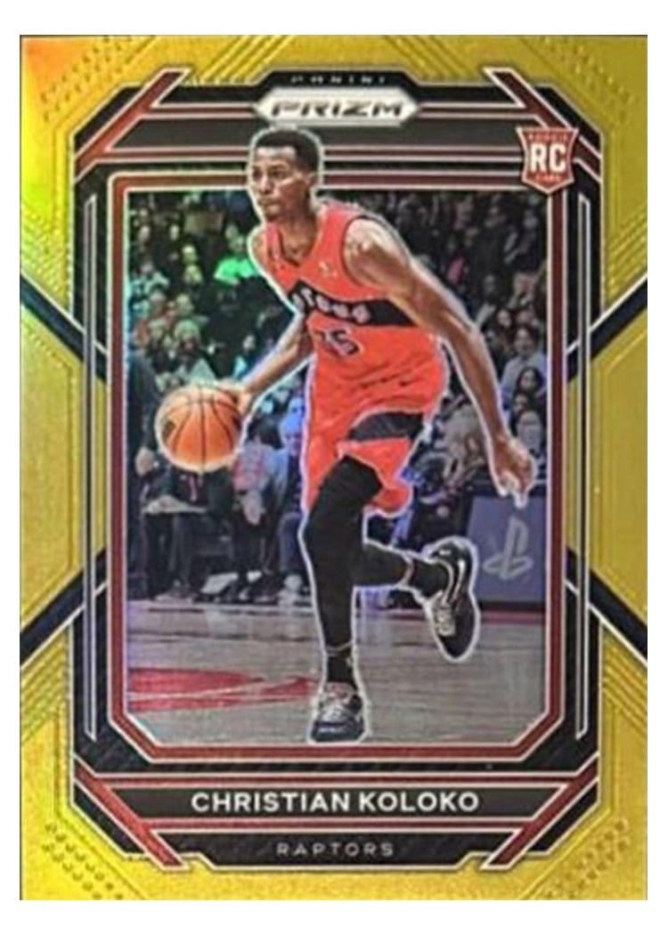 2022-23 Panini Prizm Base Set Christian Koloko #265 card