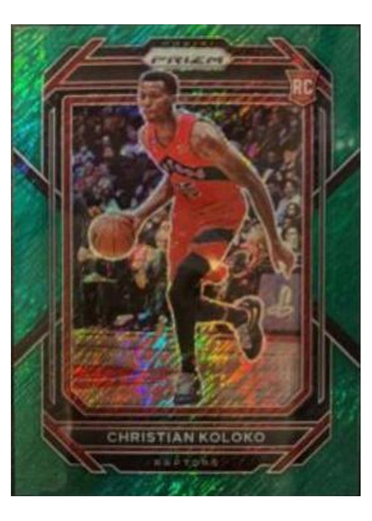2022-23 Panini Prizm Base Set Christian Koloko #265 card