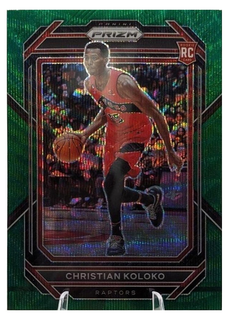 2022-23 Panini Prizm Base Set Christian Koloko #265 card