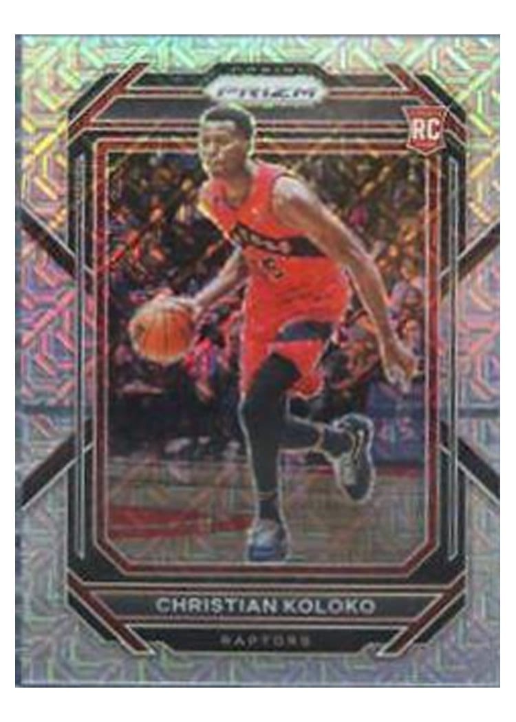 2022-23 Panini Prizm Base Set Christian Koloko #265 card