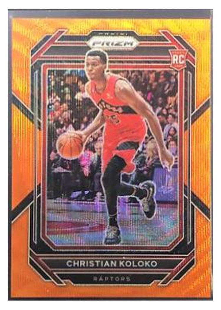 2022-23 Panini Prizm Base Set Christian Koloko #265 card