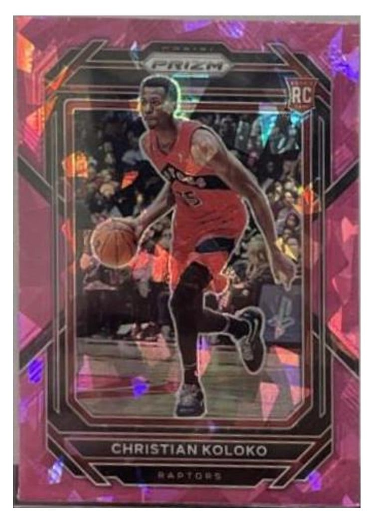 2022-23 Panini Prizm Base Set Christian Koloko #265 card