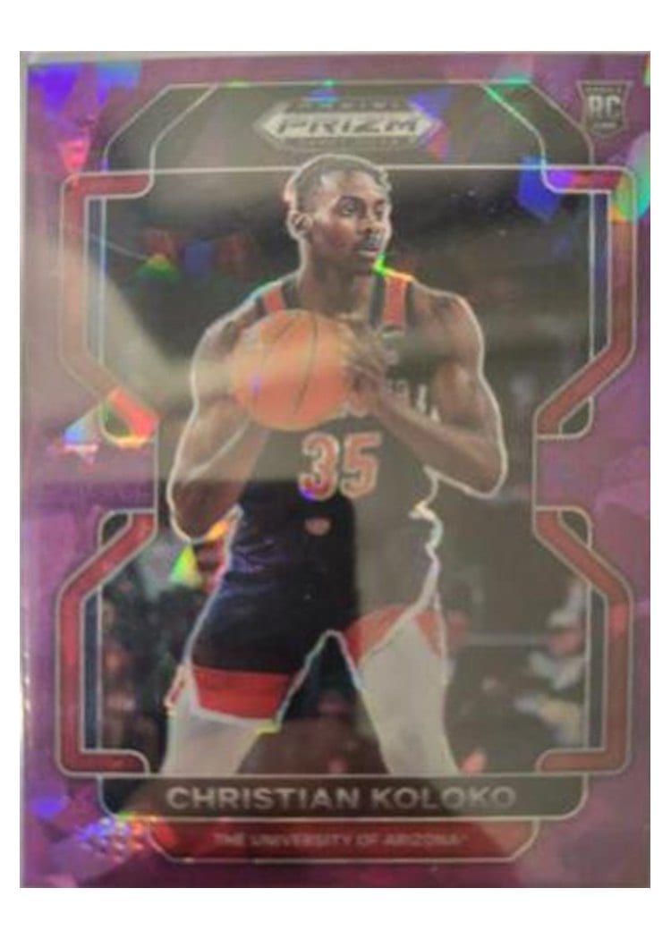 2022-23 Panini Prizm Base Set Christian Koloko #265 card