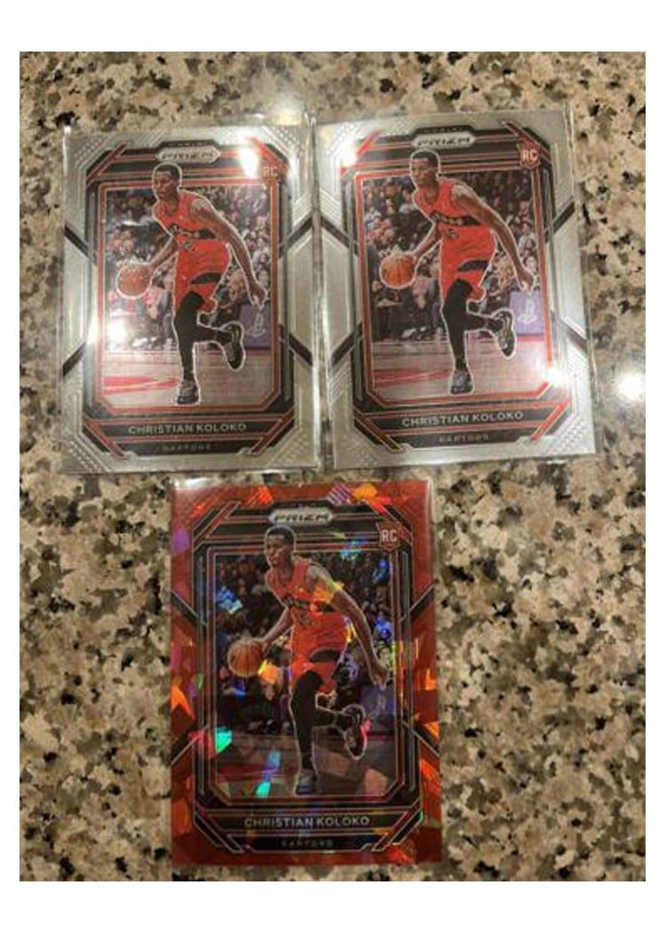 2022-23 Panini Prizm Base Set Christian Koloko #265 card