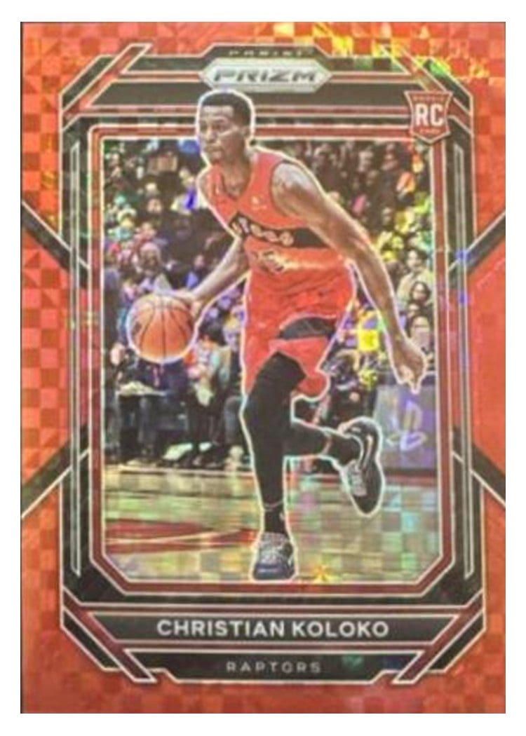 2022-23 Panini Prizm Base Set Christian Koloko #265 card